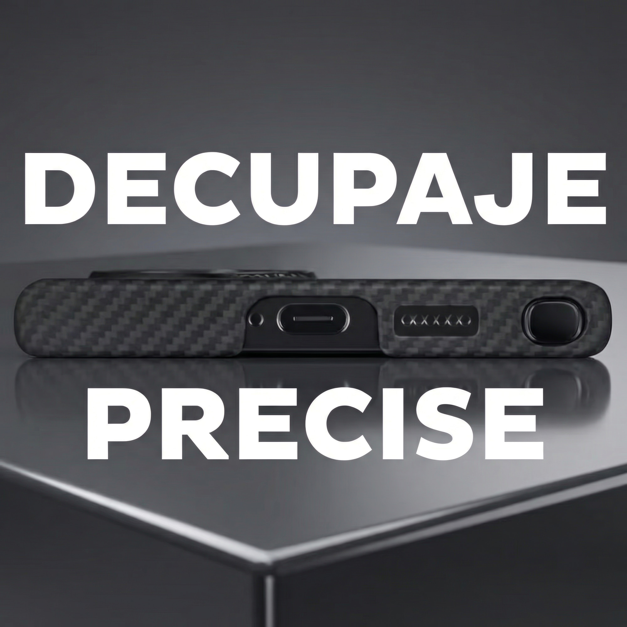 Carcasa DD Daden pentru Samsung Galaxy S26 Ultra, din fibra de aramida, protectie ecran si camera, Negru