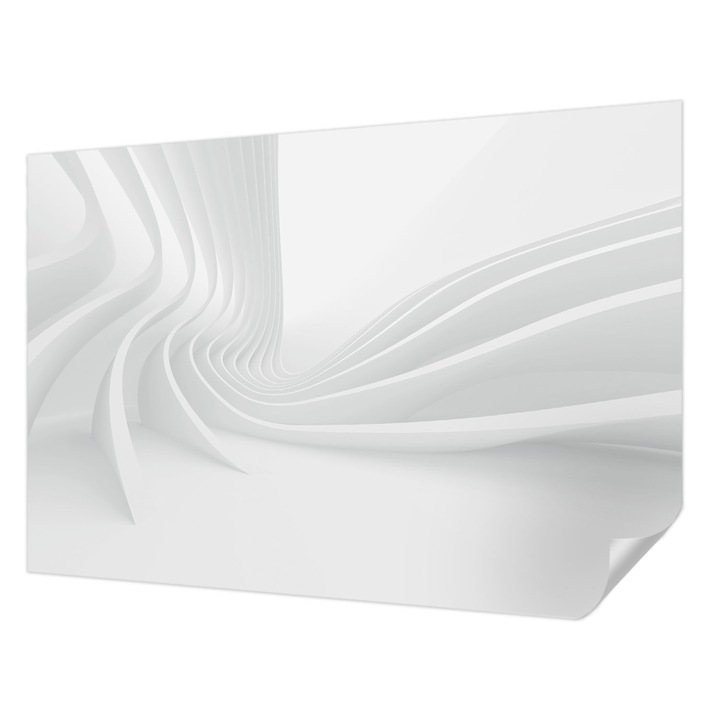 Fali Fotótapéta Autocolant, Wallfluent, Conducte de fluid, Alb, 152 x 104 cm, Pentru Sufragerie, Dormitor, 010170060180000056563