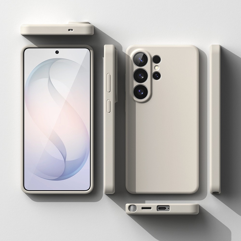 Husă Ringke pentru Samsung Galaxy S26 Ultra, Silicon MagSafe, Antisoc, Gri Stone