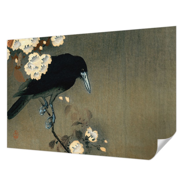 Öntapadós Dekor Tapéta, Wallfluent, Egzotikus természet, Szürke, 152 x 104 cm, Fali Dekoráció, Nedvesség- És Foltálló, 010170060180000285346