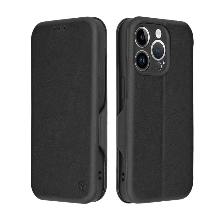 Калъф за защита Tim, черен, TPU, iPhone 14 Pro