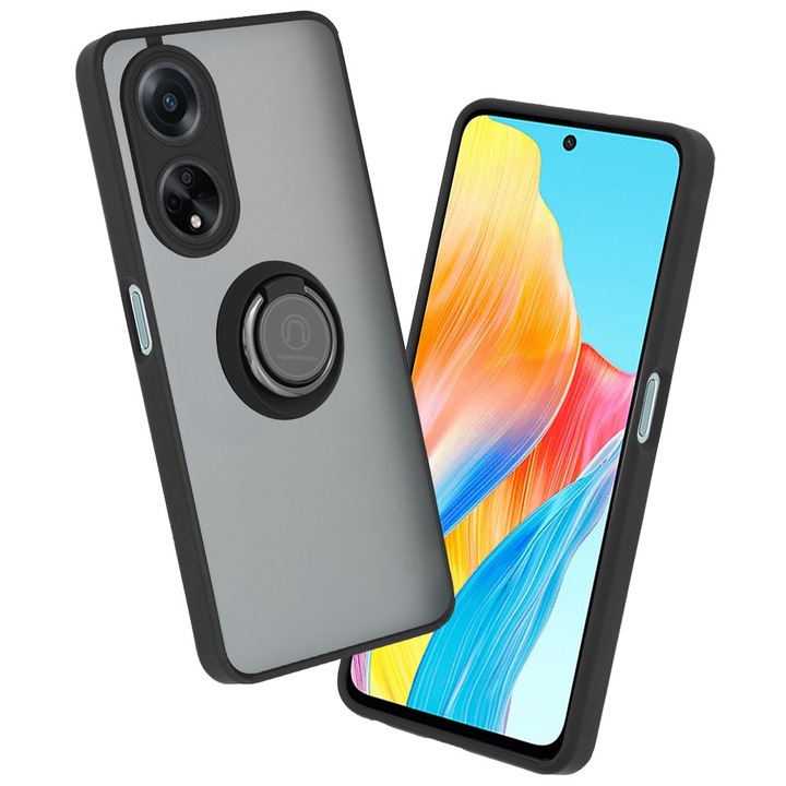 Husa telefon Glinth Oppo A98 5G Negru