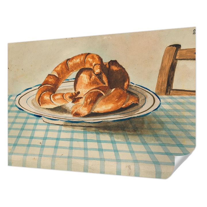 Öntapadós Fotótapéta Falra, Wallfluent, Konyhai pékáruk, Barna, 208 x 146 cm, Nappaliba, Konyhába, 010170060950000285529