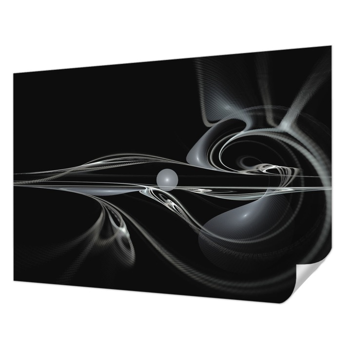 Öntapadós Fotótapéta Falra, Wallfluent, Folyadékvezetékek, Fekete, 208 x 146 cm, Fali Dekoráció, Nedvesség- És Foltálló, 010170060950000003283