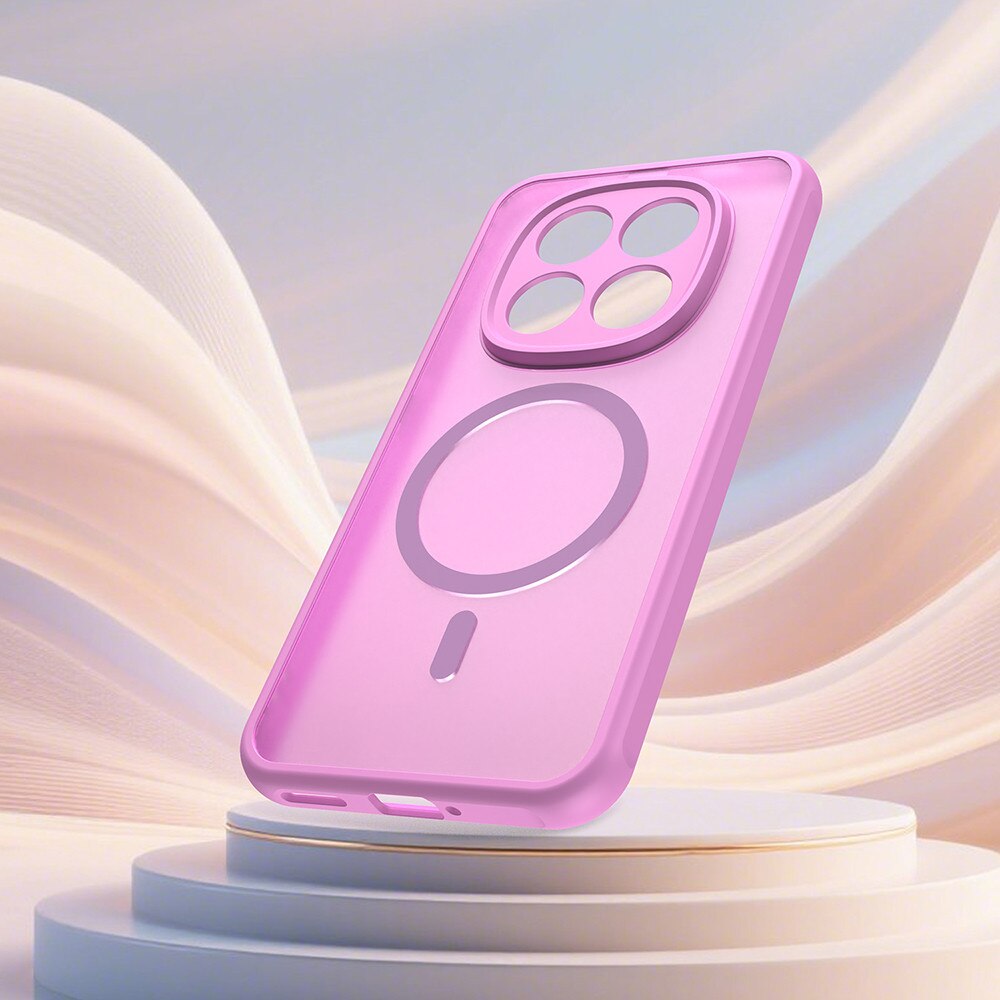 Husa pentru Xiaomi Redmi Note 15 Pro 5G - Techsuit HaloFrost II MagSafe - Pink