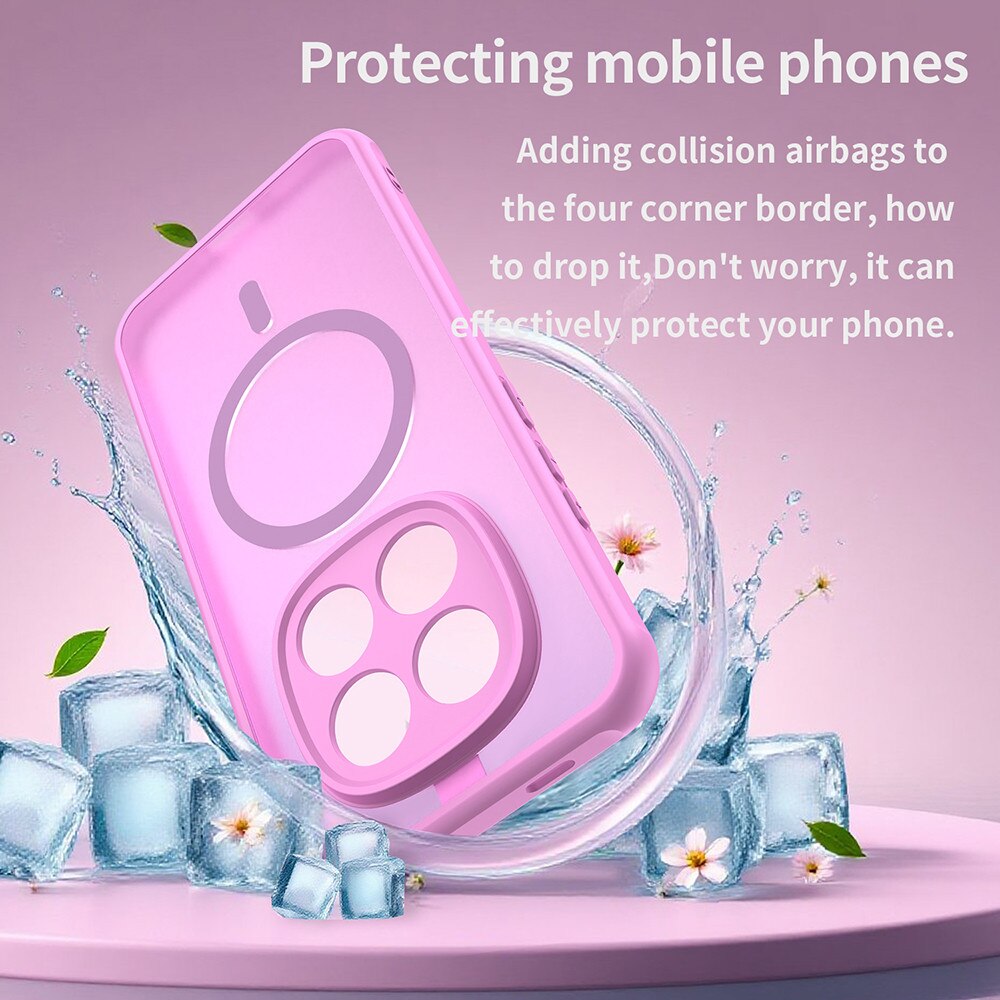 Husa pentru Xiaomi Redmi Note 15 Pro 5G - Techsuit HaloFrost II MagSafe - Pink