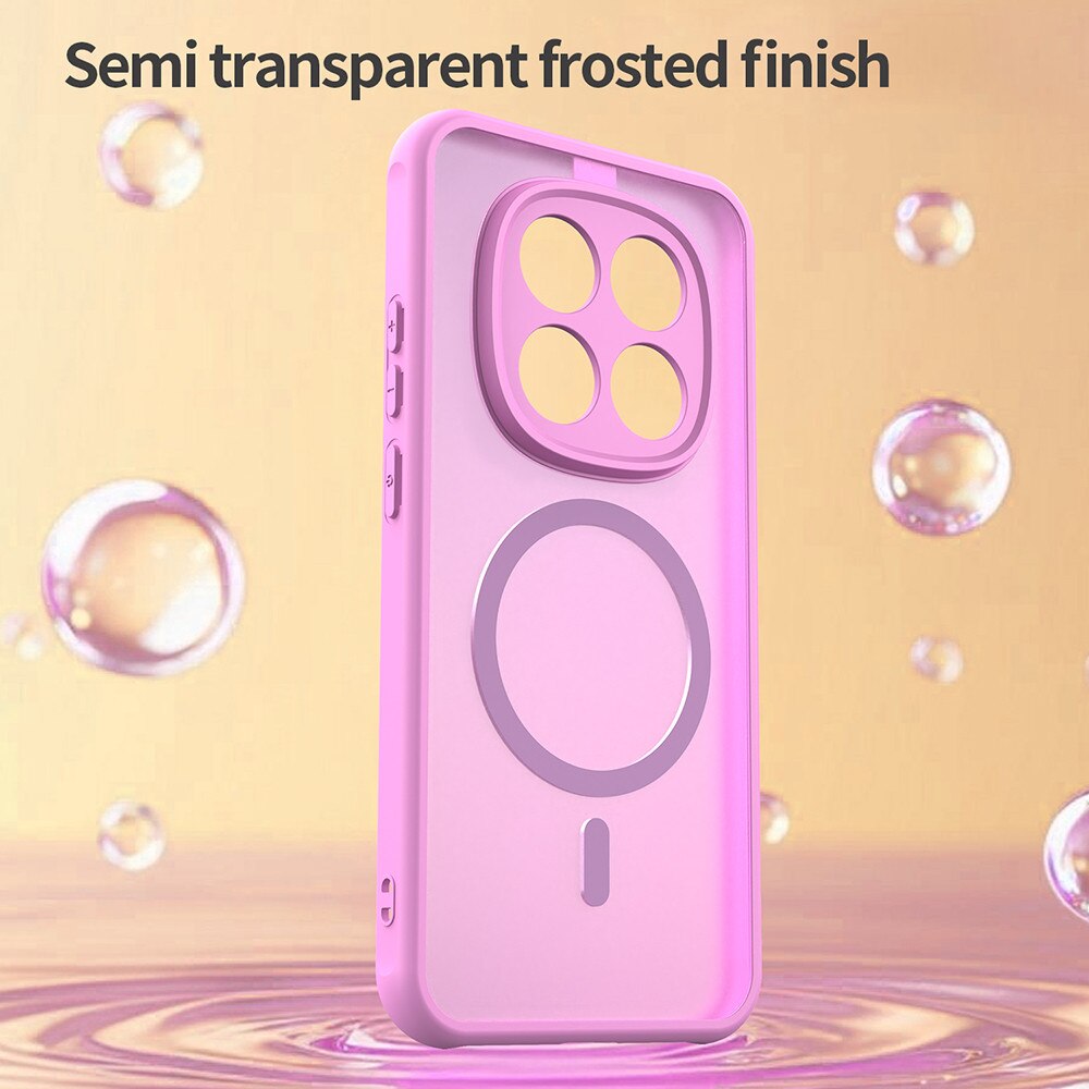 Husa pentru Xiaomi Redmi Note 15 Pro 5G - Techsuit HaloFrost II MagSafe - Pink