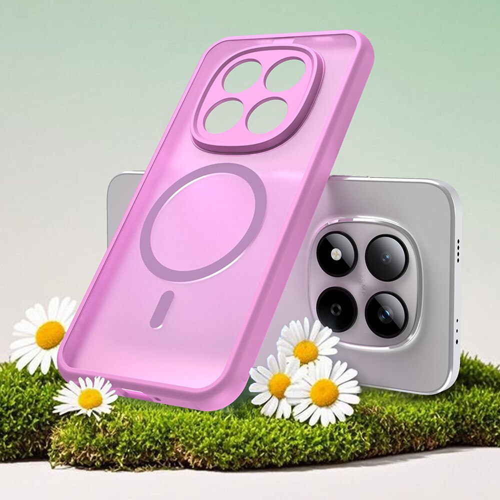 Husa pentru Xiaomi Redmi Note 15 Pro 5G - Techsuit HaloFrost II MagSafe - Pink