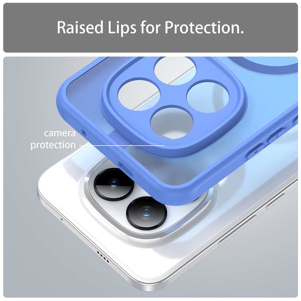 Husa pentru Xiaomi Redmi Note 15 Pro+ 5G / Poco M8 Pro 5G - Techsuit HaloFrost II MagSafe - Sky Blue