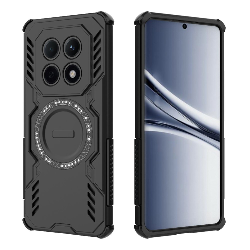 Husa antisoc pentru Xiaomi Redmi Note 15 5G / Poco M8 5G, colturi ranforsate, protectie camere, MagSafe, Accesorio ArmorMag, Black