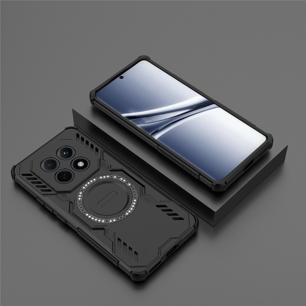 Husa antisoc pentru Xiaomi Redmi Note 15 5G / Poco M8 5G, colturi ranforsate, protectie camere, MagSafe, Accesorio ArmorMag, Black
