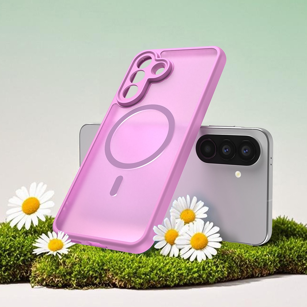 Husa pentru Samsung Galaxy A57 5G - Techsuit HaloFrost II MagSafe - Pink