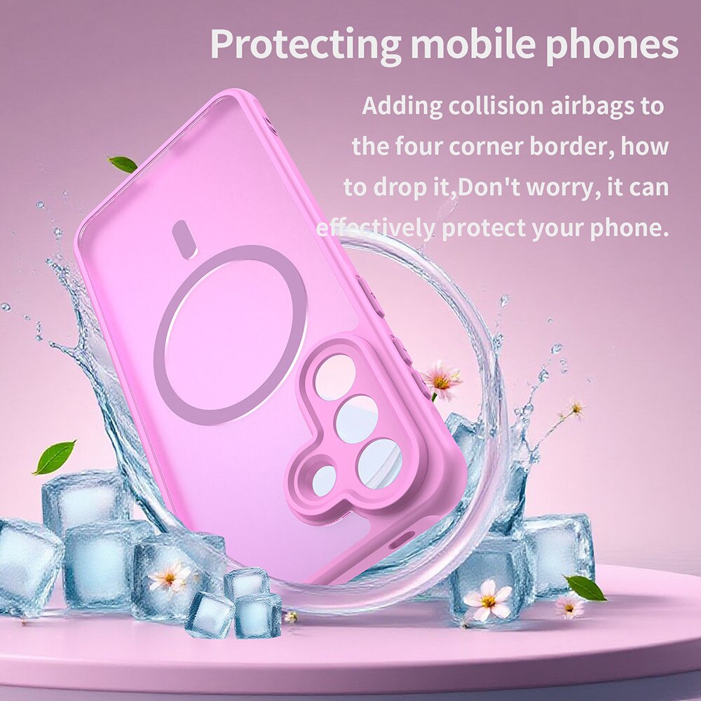 Husa pentru Samsung Galaxy A57 5G - Techsuit HaloFrost II MagSafe - Pink