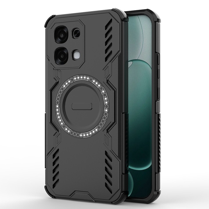 Husa pentru Oppo A6 Pro 4G / A6 Pro 5G - Techsuit ArmorMag Case - Black