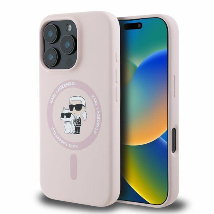 Husa pentru iPhone 16 Pro Max, din TPU, Danex, Culoare Roz