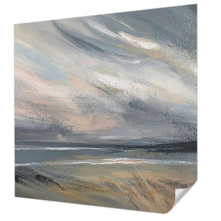 Öntapadós Dekor Tapéta, Wallfluent, Reggeli nyugalom, Szürke, 250 x 250 cm, Klasszikus, Könnyen Felszerelhető, 010170060030000285135