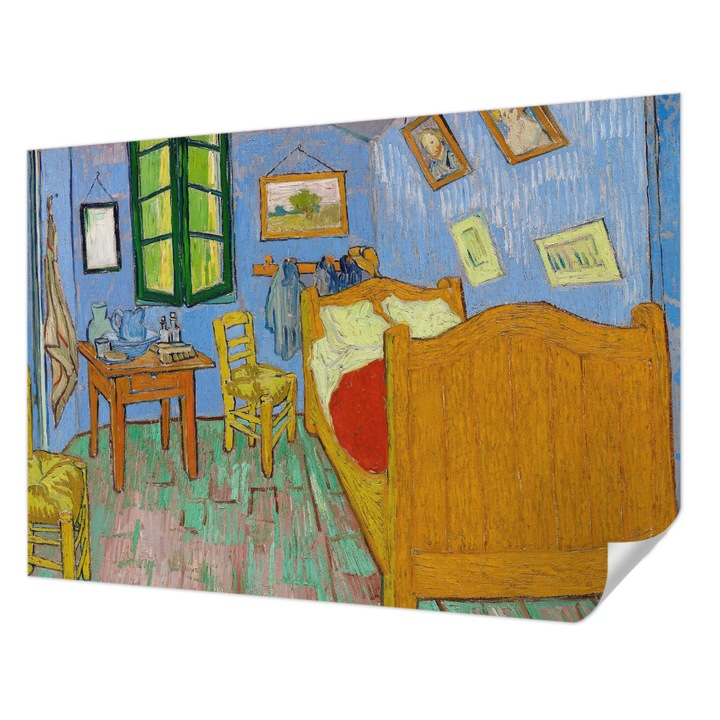 Öntapadós Tapéta Fali Dekoráció, Wallfluent, Hangulatos dekoráció, Kék, 208 x 146 cm, Modern Dizájn, Nedvesség- És Foltálló, 010170060950000010622