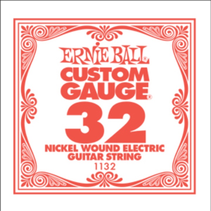ERNIE BALL SLINKY NICKEL WOUND elektromos gitárhúr, vastagság .032