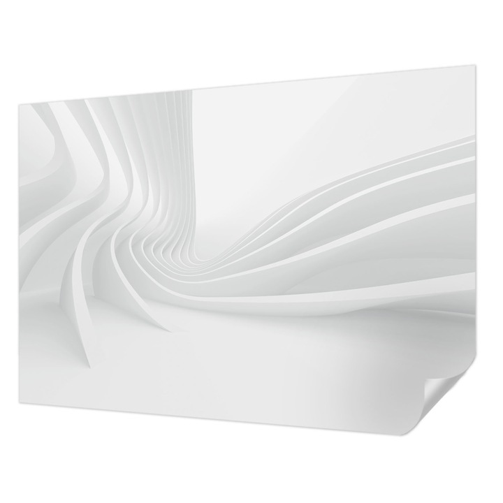 Fali Fotótapéta Autocolant, Wallfluent, Conducte de fluid, Alb, 312 x 219 cm, Pentru Sufragerie, Dormitor, 010170060960000056563