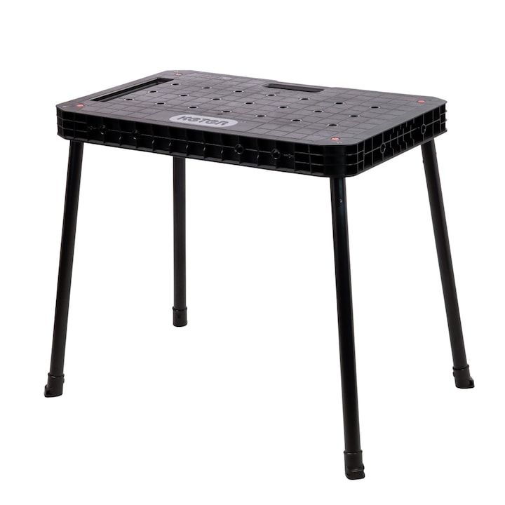 Banc de lucru Keter Ultimate pliabil, portabil, capacitate 453kg, diametru gauri 3/4 inch