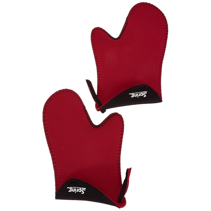 Hőálló konyhai kesztyű Spring GRIPS, piros