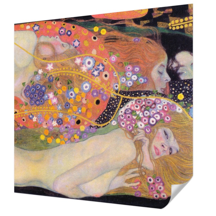 Öntapadós Tapéta Falra, Wallfluent, Virágkötészet, Sárga, 250 x 250 cm, Előszobába, Hálószobába, 010170060030000285270