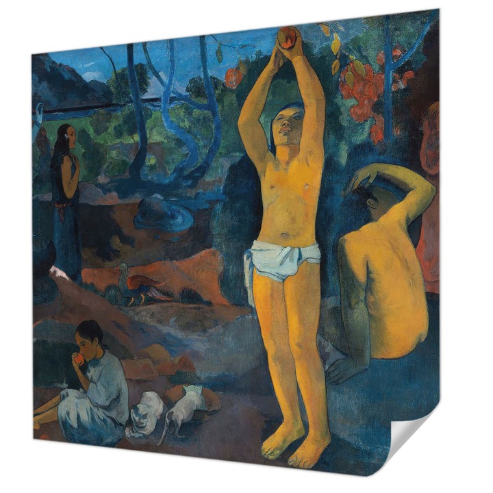 Öntapadós Tapéta Fali Dekoráció, Wallfluent, Trópusi harmónia, Kék, 250 x 250 cm, Dekoráció, Falra, 010170060030000285293