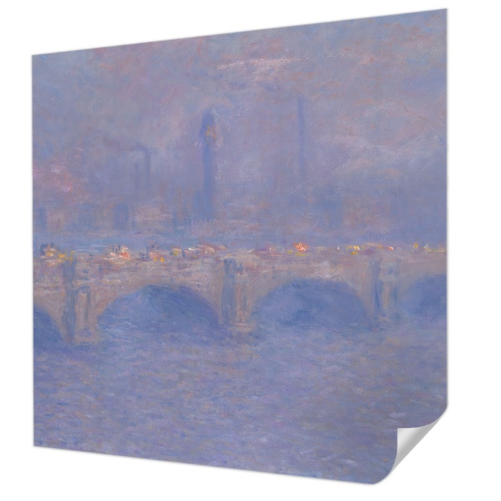 Öntapadós Tapéta Falra, Wallfluent, Kék híd, Kék, 250 x 250 cm, Könnyen Tisztítható, Nedvességálló, 010170060030000285362