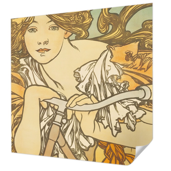 Öntapadós Tapéta Fali Dekoráció, Wallfluent, Tavaszi elegancia, Bézs, 250 x 250 cm, Klasszikus, Könnyen Felszerelhető, 010170060030000285394