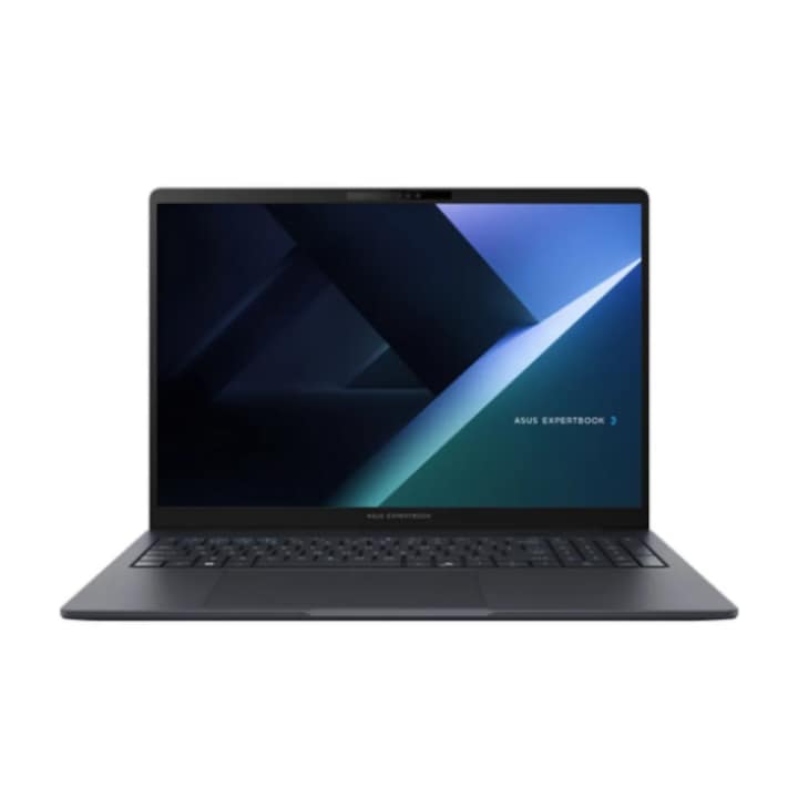 Laptop ASUS EXPERTBOOK B3 Intel® Core™ Ultra 5 125H 16.0-inch WQXGA 16GB 512GB M.2 2280 NVMe™ PCIe® 4.0 SSD (SSD Housing for storage expansion) Intel® Graphics Win 11 Pro Edu, Garantie 36 de luni