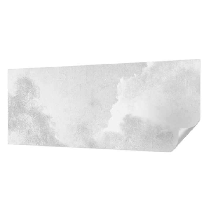 Tapet Autocolant De Perete, Wallfluent, Nori subtili, Alb, 250 x 104 cm, Pentru Interior, Rezistente La Apa, Umiditate Si Pete, 010170060020000011259