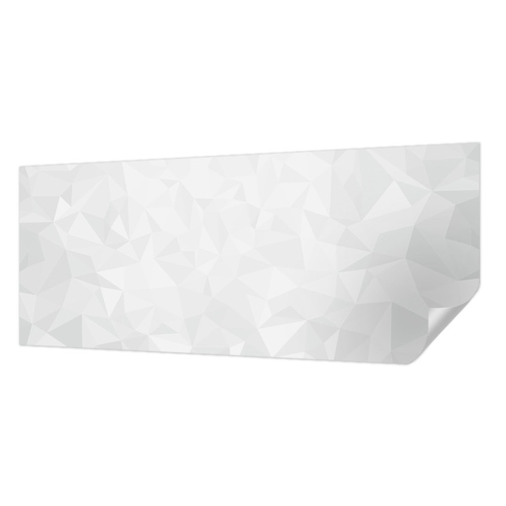 Tapet Autodeziv De Perete, Wallfluent, Model abstract, Alb, 250 x 104 cm, Decorativ, Usor De Instalat, 010170060020000056583