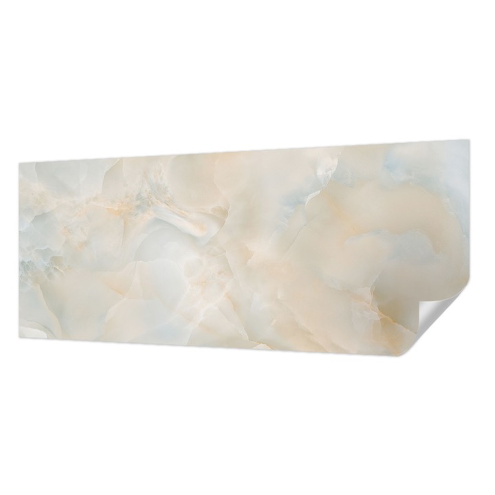 Tapet Autodeziv De Perete, Wallfluent, Abstractie subtila, Alb, 250 x 104 cm, Pentru Interior, Rezistente La Apa, Umiditate Si Pete, 010170060020000282606