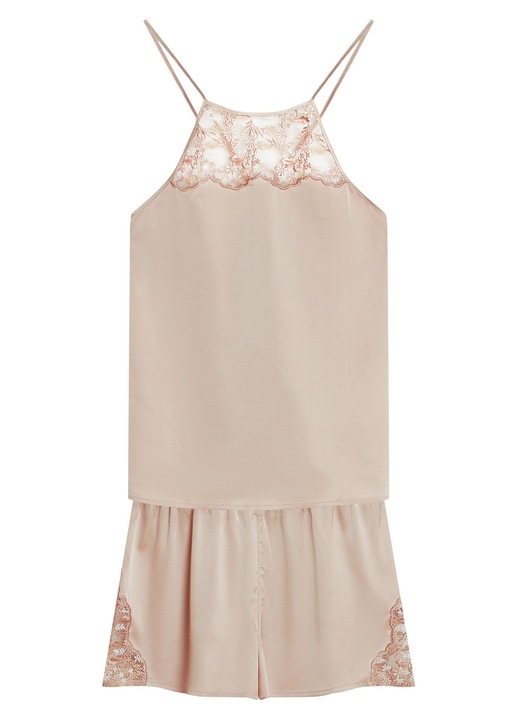 Pijama dama eleganta, Bej, Ivory Esotiq XL