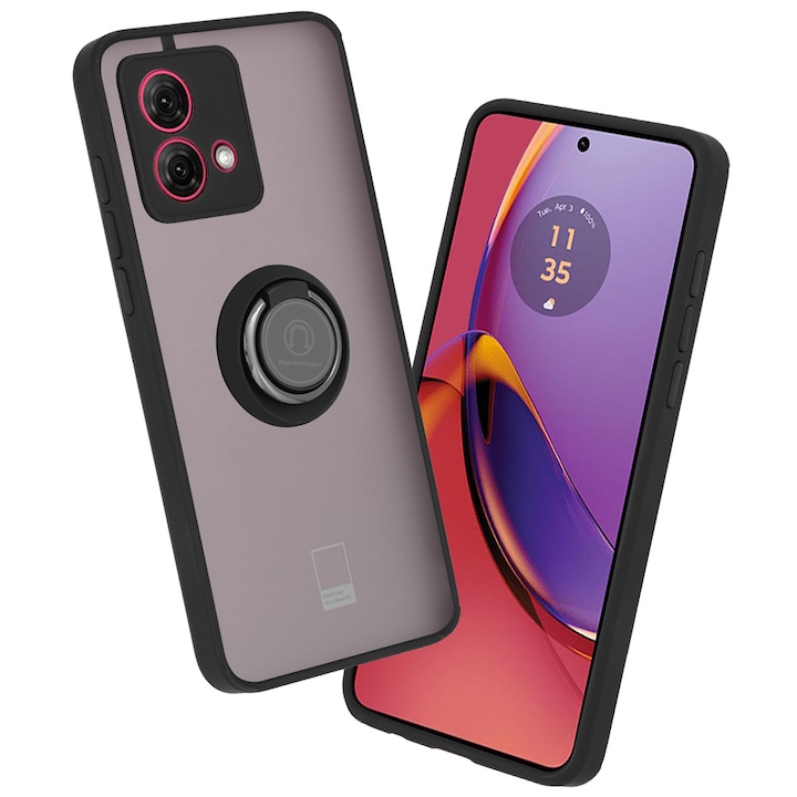 Carcasa de protectie pentru Motorola Moto G84, negru
