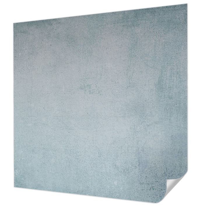 Öntapadós Tapéta Fali Dekoráció, Wallfluent, Szürke beton, Szürke, 250 x 250 cm, Erős Ragasztó, Modern Belsőépítészeti Dekoráció, 010170060030000019880