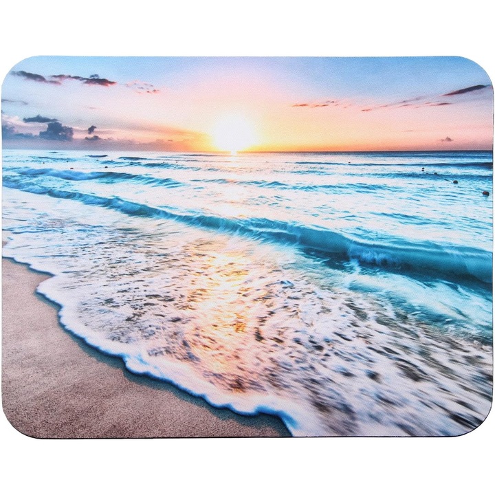Mousepad Gaming si Office, 24x20x0.3 cm, Design Elegant