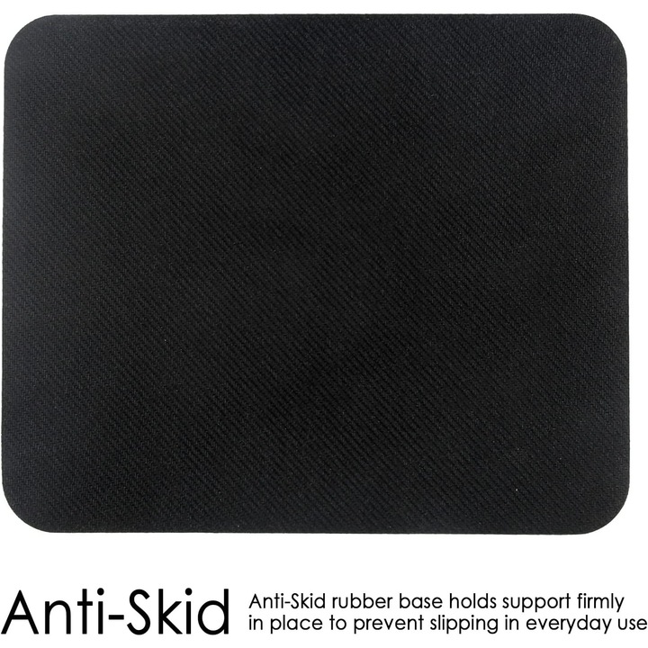 Mousepad Gaming/Office 24x20x0.3cm, suprafata neteda, baza anti-alunecare