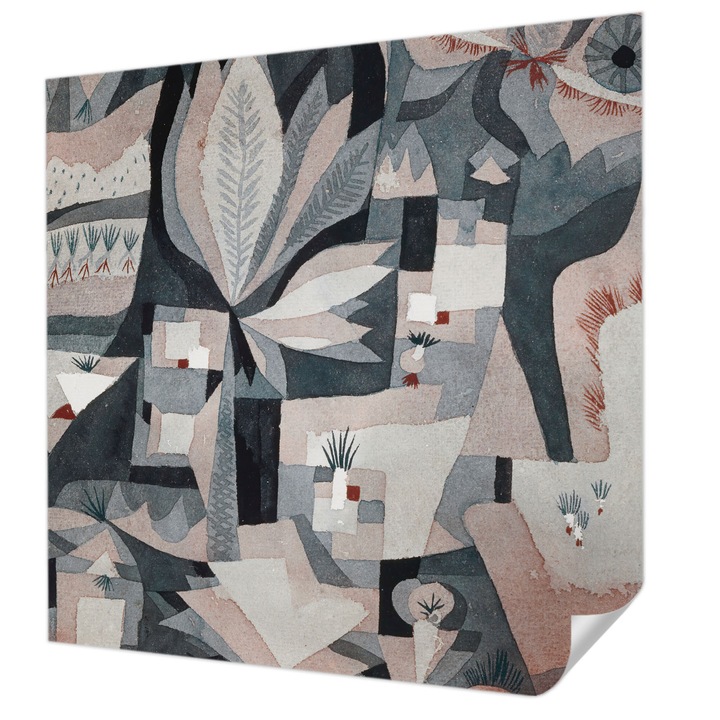 Öntapadós Tapéta Fali Dekoráció, Wallfluent, A természet absztrakciója, Bézs, 250 x 250 cm, Nappaliba, Konyhába, 010170060030000285448