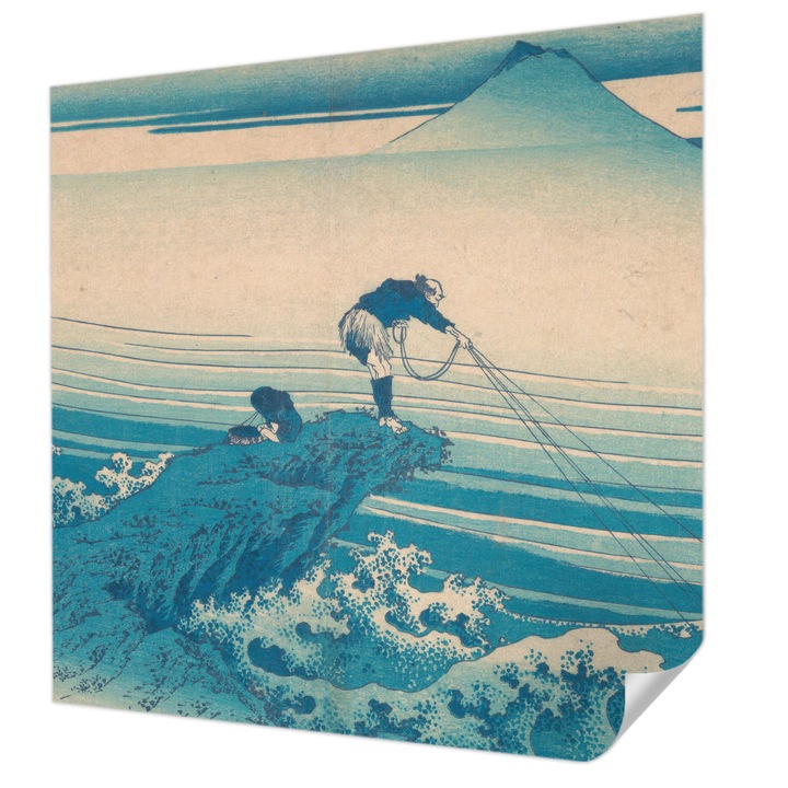 Öntapadós Tapéta Falra, Wallfluent, Tengeri jelenet, Kék, 250 x 250 cm, Modern Dizájn, Könnyen Felszerelhető És Tisztítható, 010170060030000285548