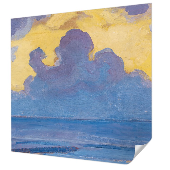 Öntapadós Tapéta Falra, Wallfluent, Felhőkép, Fehér, 250 x 250 cm, Dekoráció, Klasszikus, 010170060030000285582