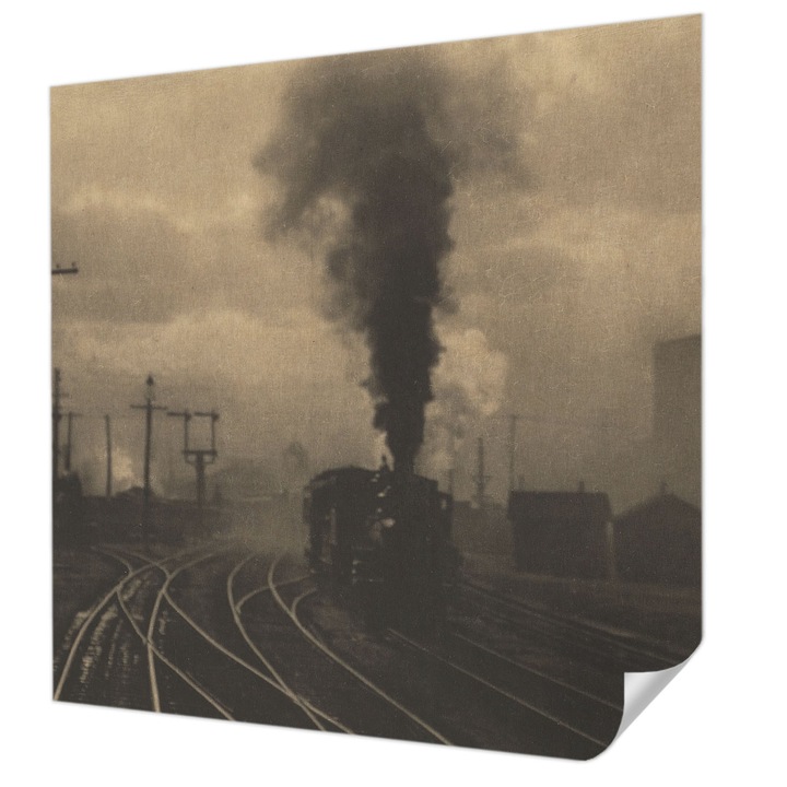 Tapet Autocolant De Perete, Wallfluent, Peisaj industrial, Galben, 250 x 250 cm, Detasabil, Lavabil, 010170060030000285611