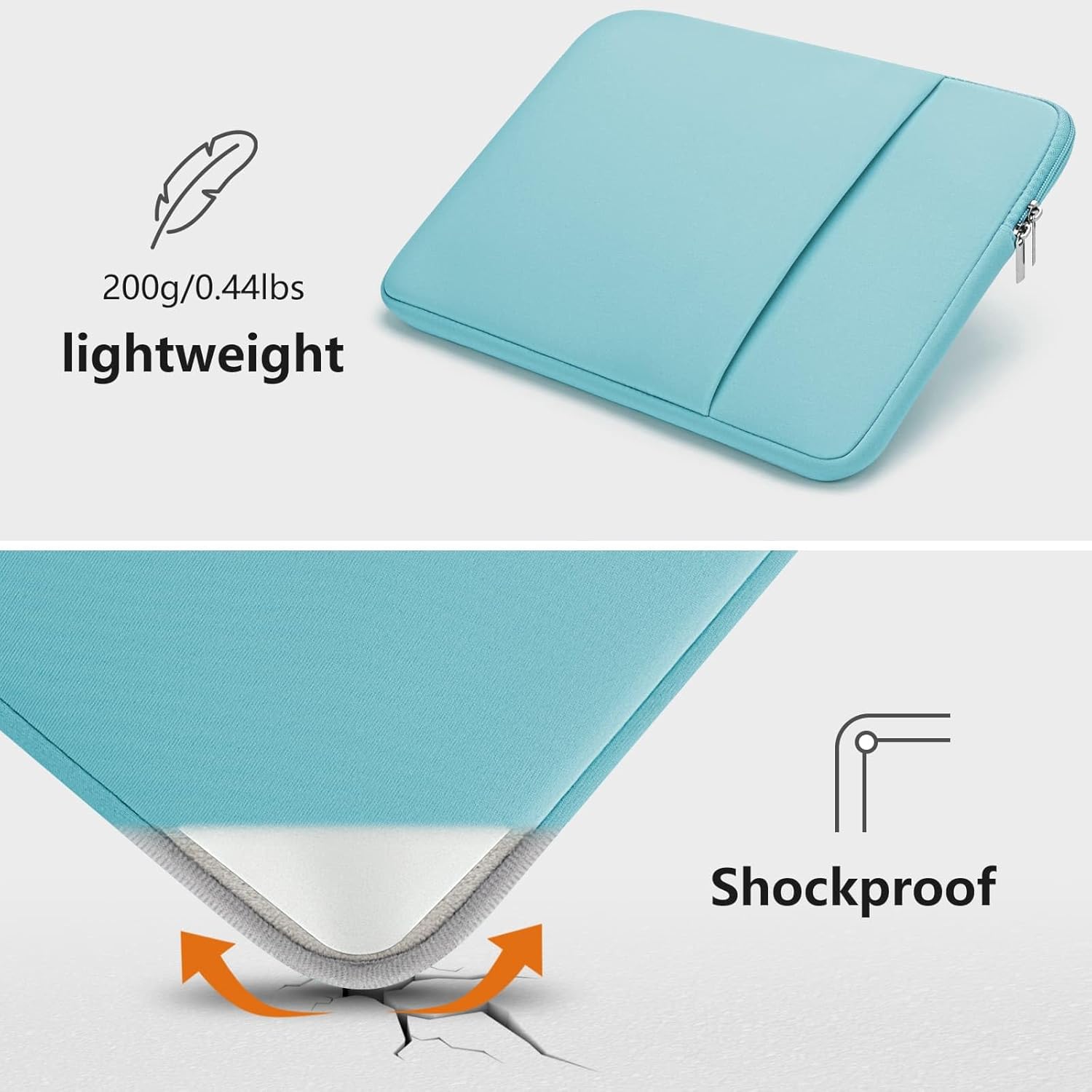Husa Laptop 16 Inch Albastru Protectie Premium