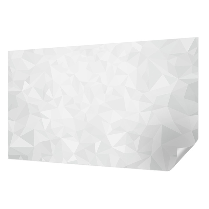 Öntapadós Tapéta Fali Dekoráció, Wallfluent, Absztrakt minta, Fehér, 416 x 254 cm, Nappaliba, Konyhába, 010170060070000056583