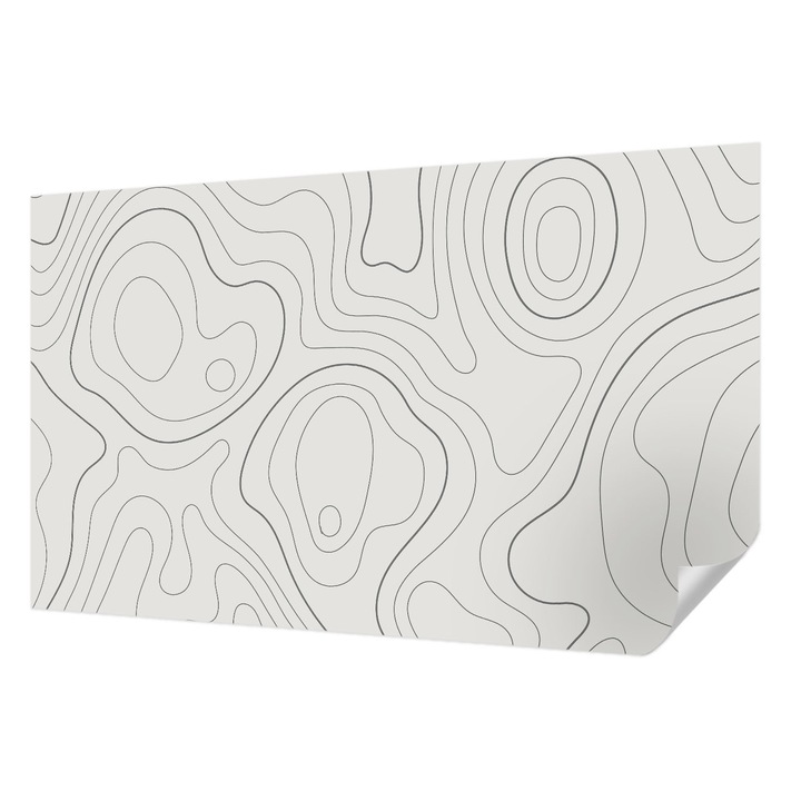 Öntapadós Tapéta Fali Dekoráció, Wallfluent, Folyadékvezetékek, Fehér, 416 x 254 cm, Dekoráció, Falra, 010170060070000088541