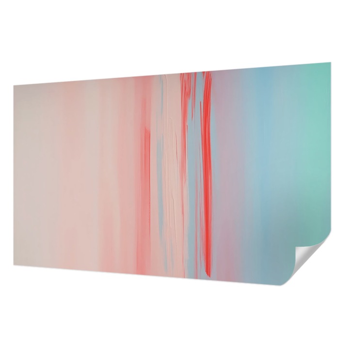 Öntapadós Tapéta Fali Dekoráció, Wallfluent, A harmónia színei, Rózsaszín, 416 x 254 cm, Dekoráció, Falra, 010170060070000284786