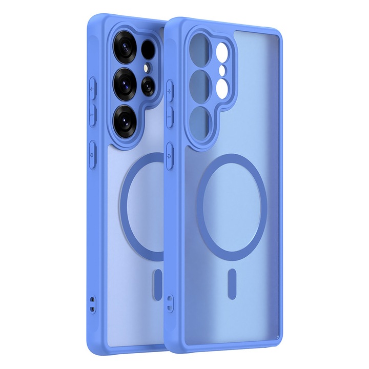Husa Protectie Compatibila cu Samsung Galaxy S25 Ultra, Tim, Sky Blue