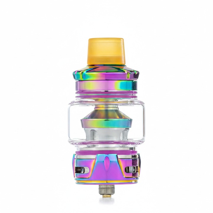 Atomizor Uwell Valyrian IV sub ohm tank 8.5ml, clearomizor cu tehnologie pro-focs 4.0 si airflow reglabil, compatibil rezistente Valyrian II si III, mustiuc PEI anti-scurgere, 32mm
