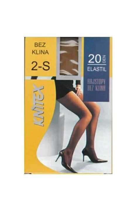 Ciorapi dama, Knittex, Elastil 20, Grafit, Marime 2, Poliamida