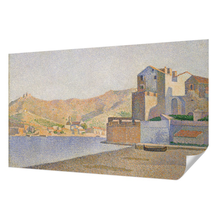 Öntapadós Tapéta Falra, Wallfluent, Nyári menedék, Narancssárga, 416 x 254 cm, Modern Dizájn, Könnyen Felszerelhető És Tisztítható, 010170060070000285400